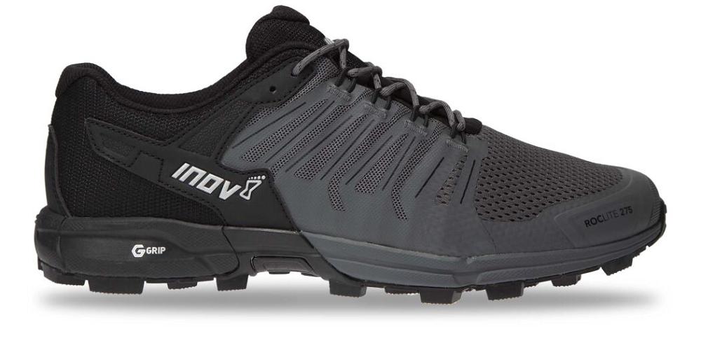 Inov-8 Roclite G 275 South Africa - Trail Running Shoes Men Black/Blue AQXG17432